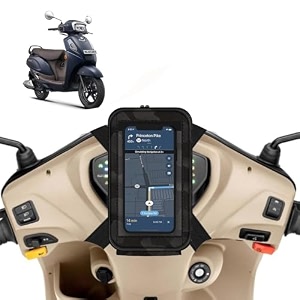 universal mobile holderstandmount pouch for scooters scooty for access 125 black