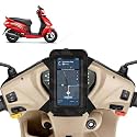 Universal Mobile Holder/Stand/Mount Pouch for Scooters Scooty for Maestro Edge (Black