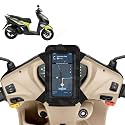 Universal Mobile Holder/Stand/Mount Pouch for Scooters Scooty for Ntorq 125 (Black