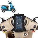 Universal Mobile Holder/Stand/Mount Pouch for Scooters Scooty for Jupiter 125 (Black