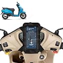 Universal Mobile Holder/Stand/Mount Pouch for Scooters Scooty for Jupiter Classic (Black