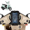 Universal Mobile Holder/Stand/Mount Pouch for Scooters Scooty for Fascino (Black