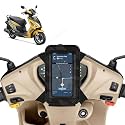 Universal Mobile Holder/Stand/Mount Pouch for Scooters Scooty for Maestro Edge 125 (Black