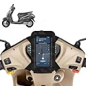 Universal Mobile Holder/Stand/Mount Pouch for Scooters Scooty for Activa 4G (Black