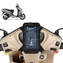 Universal Mobile Holder/Stand/Mount Pouch for Scooters Scooty for Dio (Black