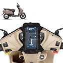 Universal Mobile Holder/Stand/Mount Pouch for Scooters Scooty for Jupiter (Black