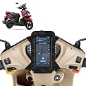Universal Mobile Holder/Stand/Mount Pouch for Scooters Scooty for RayZR 125 (Black