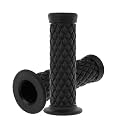 Universal Motorcycle Handles Grips - Non Slip Rubber Motorcycle Grips for Harley Honda Yamaha Suzuki Kawasaki Dirt Bike