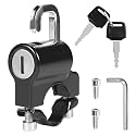 Universal Motorcycle Helmet Lock for Bike Handle – Anti-Theft Fixed Security Lock with 2 Keys – Multi-Function Electric Helmet Lock for Bicycles, Scooters & Motorcycles