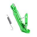 Universal Motorcycle Kickstand Adjustable Foot Side Support Parking Kickstand for Electric Motorbike Parking Foot Side Support Stand (Green-1)