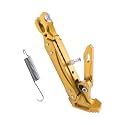 Universal Motorcycle Kickstand Adjustable Foot Side Support Parking Kickstand for Electric Motorbike Parking Foot Side Support Stand (Gold-1)