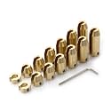 Universal Motorcycle Reusable Brass Wheel Spoke Balance Weights Refill