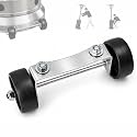 Universal Patio Heater Wheel Kit,Movable Caster Wheel Replacement