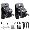 Universal Rear Speaker Wall Mount for Samsung Q990F, Q990D, Roku,LG, 2 Pack