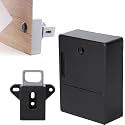 Universal RFID Hidden Cabinet Lock, Home Office Smart Electronic Invisible Reader for Wooden Drawer Locker Cabinet Slidding Door Auto-rebounce Auto-Lock Durable Anticorrosion