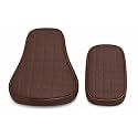 Universal Seat Cover Set Compatible with Royal Enfield Classic 350 & 500cc (Brown Checks Classic)