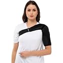 Universal Shoulder Support Brace With Adjustable Stretch Strap Wrap Belt | Suitable To Rotator Cuff, Dislocated AC Joint, Shoulder Pad, Shoulder Pain For Men & Women LEFT