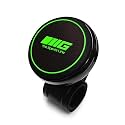 Universal Steering Wheel Spinner Knob | Auxiliary | Booster | Aid | Control | Handle | Car Steering Wheel Strengthener (Black-Green)