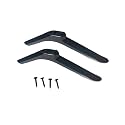 Universal TV Legs, TV Legs, TV Legs Universal, TV Stand Legs Only for 43 Inch TVs, Sturdy Table Top TV Stand with 2 Legs and 4 Screws, TV Floor Stand for Desk & Table, Television Accessories
