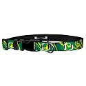 University of Oregon Chrome O Swirl Wear Adjustable Collar, 1"/Large