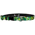University of Oregon Chrome O Swirl Wear Adjustable Collar, 3/4" Medium