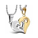 University Trendz Stainless Steel and Pendant for Girls and Women