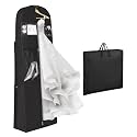 Univivi Portable Wedding Clothes Travel Bag for Airplane, 72 Inch, Black