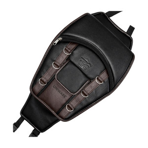 uniware meteor 350 fireballstellarsupernova mobile pocket leather tank cover strap royal enfield meteor 350 bike tank cover