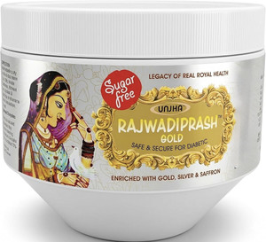 unjha rajwadi gold chyawanprash sugar free 800g liquid