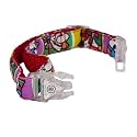 Unleash Super Light Weight Dog Belt - Adjustable Dog Collar with LED Snap Buckles, Ideal Dogs Belt for Large Dogs, Ensuring Visibility and Comfort (Cartoon, Large)