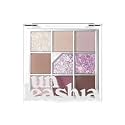 UNLEASHIA Glitterpedia Eyeshadow Palette, Matte, Shimmer &amp; Glitter Shades, High Pigment Blendable Eye Makeup, Long-Lasting Korean Makeup, Vegan (NO.4 All of Lavender Fog)
