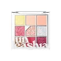 UNLEASHIA Glitterpedia Eyeshadow Palette, Matte, Shimmer & Glitter Shades, High Pigment Blendable Eye Makeup, Long-Lasting Korean Makeup, Vegan (NO.7 All of Peach Ade)