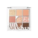 UNLEASHIA Glitterpedia Eyeshadow Palette, Matte, Shimmer &amp; Glitter Shades, High Pigment Blendable Eye Makeup, Long-Lasting Korean Makeup, Vegan (NO.3 All of Coralpink)