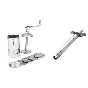 unlock chakli makeridiyappam pressmurukku machinesev machine with 6 jali amp stainless steel regular gas lighter for kitchen stove