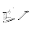 Unlock Chakli Maker/Idiyappam Press/Murukku Machine/Sev Machine with 6 Jali &amp; Stainless Steel Regular Gas Lighter for Kitchen Stove