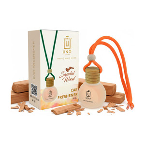 UNO AROMA Sandal Car Freshener Diffuser UNO