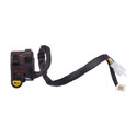 UNO MINDA Handle Bar Switch (Left) With Kick Start For Hero CD Down/CD Delux (SW-0722J) Handle Bar