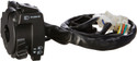 UNO MINDA Handle Bar Switch (Left Side) With Self Start For Honda CB Shine (SW-0685AR) Handle Bar (Black)