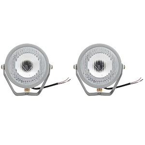uno minda hl-5563bm head light h4 hi beam clear lens universal for all commercial vehicles pack of 2