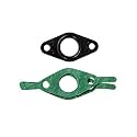 Uno Minda MI-0044C Insulator CARBURETTOR - Thin (Black) - with O Ring for-Honda-ACTIVA 1st Generation
