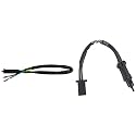 Uno Minda SW-0505CA Brake Switch - Front for-Hero-Maestro 2012-14 & Uno Minda SW-0506AK Brake Switch - Front (Right Side) - 2 Wire Black Female Coupler for-Yamaha-FASCINO