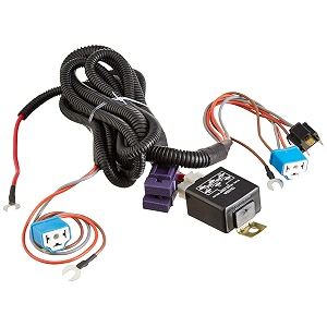 uno minda td-2006 head light connectors with relay amp ceramic bulb holders h4 - 100130w - 12v30a universal for all cars