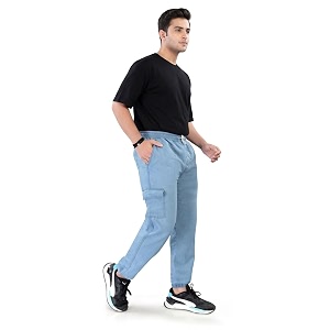 UNOseven Boys Denim Cargo Jogger Pant -