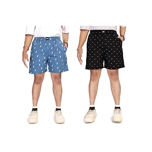 UNOseven Shorts for Boys - 100 Cotton
