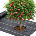 UNOX Weedmat_1.5x5m Garden Mulch (Black 15 kg)