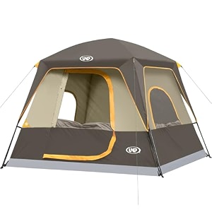 unp 2468 person tent portable cabin tent camping tent 4-person easy set up waterproof with top rainfly for outdoor campinghiking khahi 2-4 person