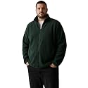 UNSTD Men Plus Size Fleece Jacket for