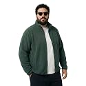 UNSTD Men Plus Size Fleece Jacket for