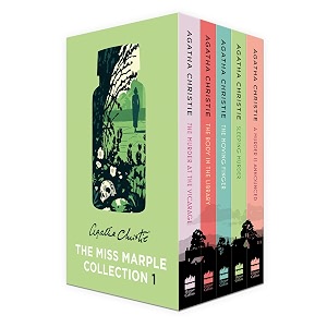 miss marple collection 1  complete miss marple boxset books 1-5