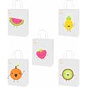 Untumble Fruit Theme Return Stickered Gift Bags, Pack of 10